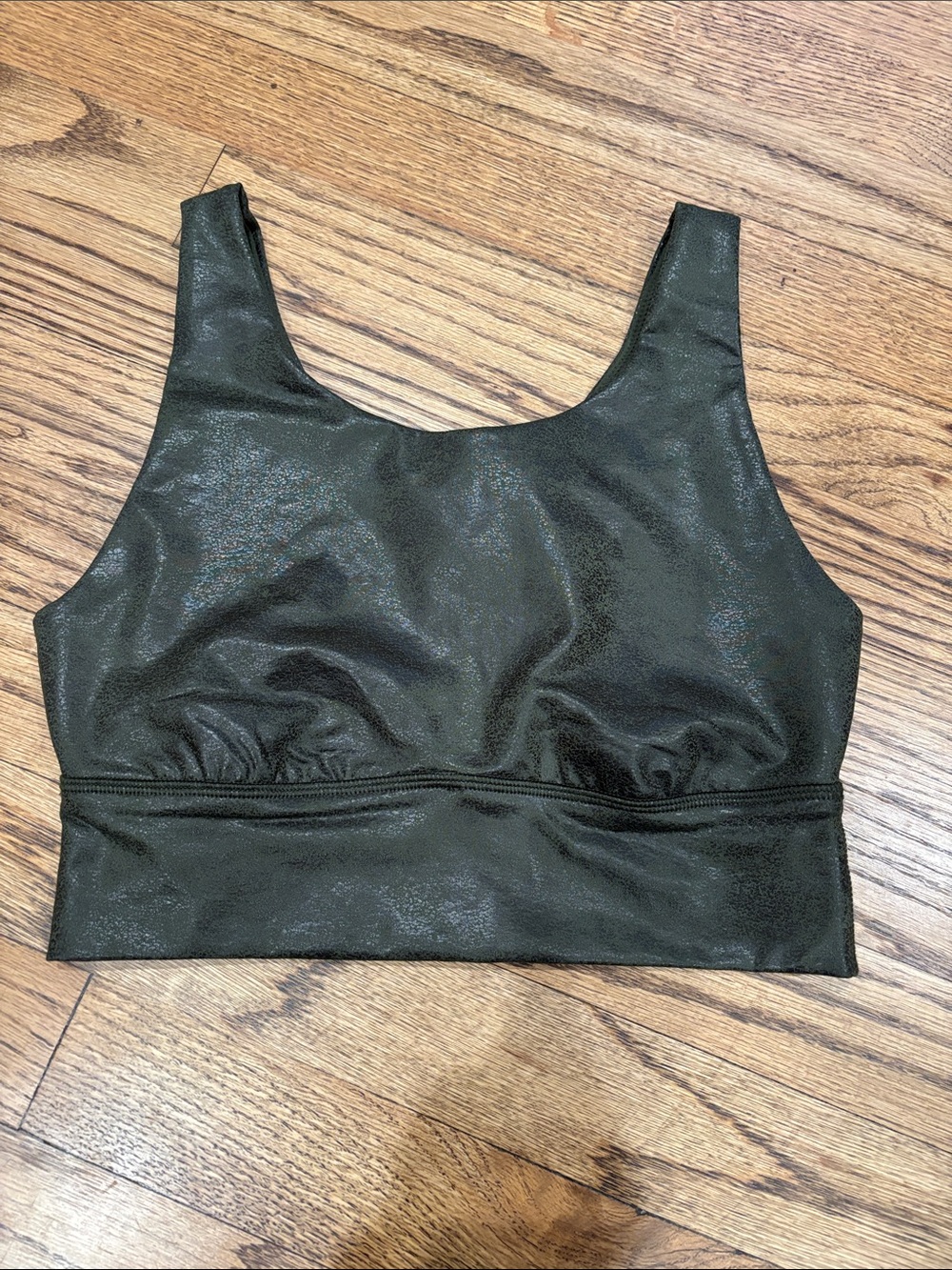 aerie Olive Green Sports Bra XS